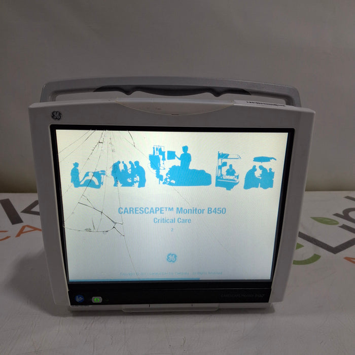 GE Healthcare GE Healthcare Carescape B450 Critical Care Patient Monitor Patient Monitors reLink Medical