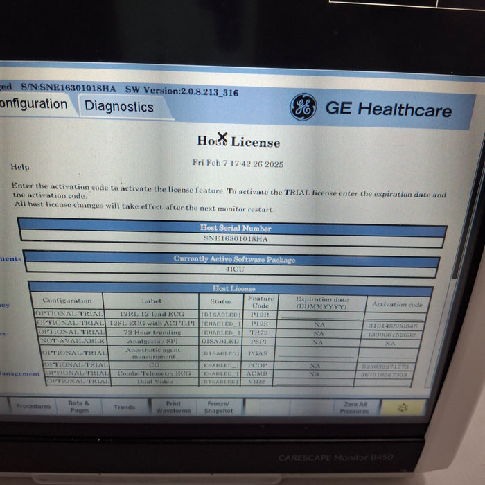 GE Healthcare GE Healthcare Carescape B450 Critical Care Patient Monitor Patient Monitors reLink Medical