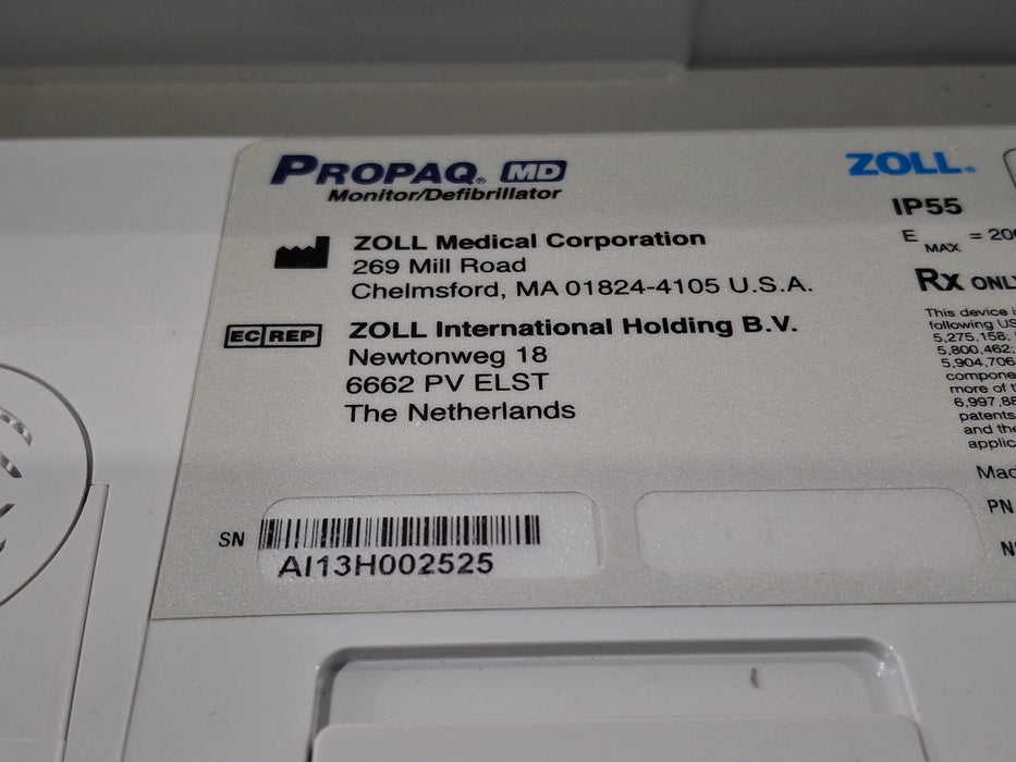 Zoll Propaq MD Vital Signs and Defibrillator