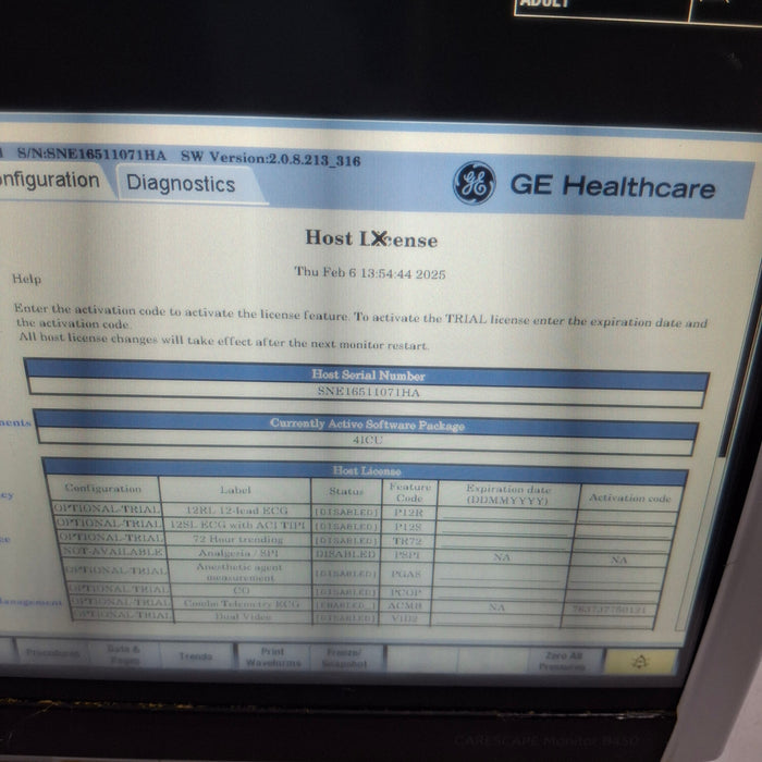 GE Healthcare GE Healthcare Carescape B450 Critical Care Patient Monitor Patient Monitors reLink Medical