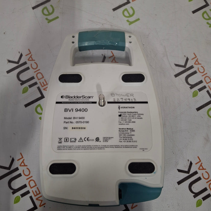 Verathon Medical, Inc BVI 9400 Bladderscan