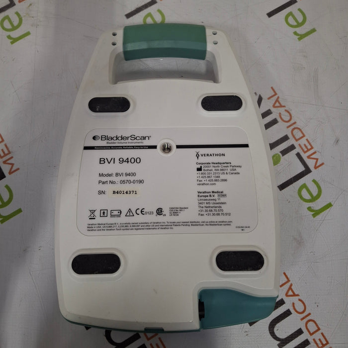Verathon Medical, Inc BVI 9400 Bladderscan