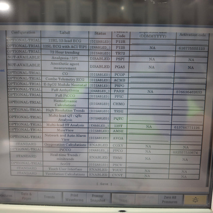 GE Healthcare Carescape B650 Patient Monitor