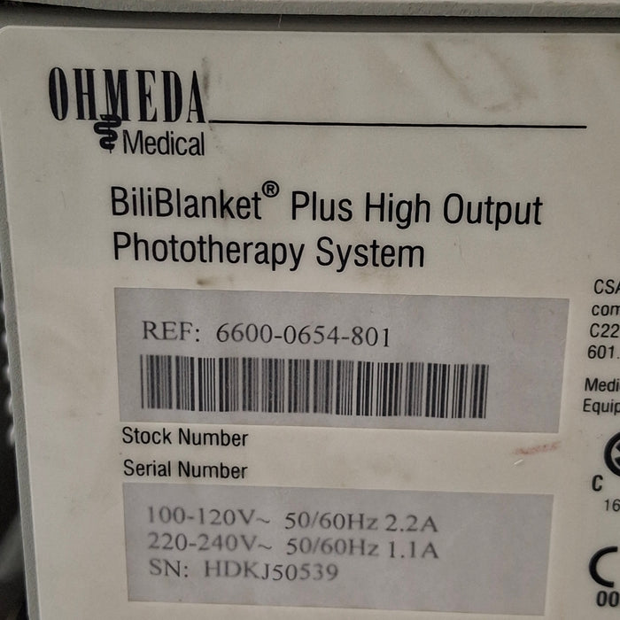 Ohmeda Medical BiliBlanket Plus Phototherapy System