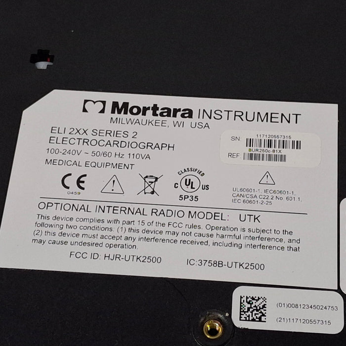 Mortara Eli 250c ECG