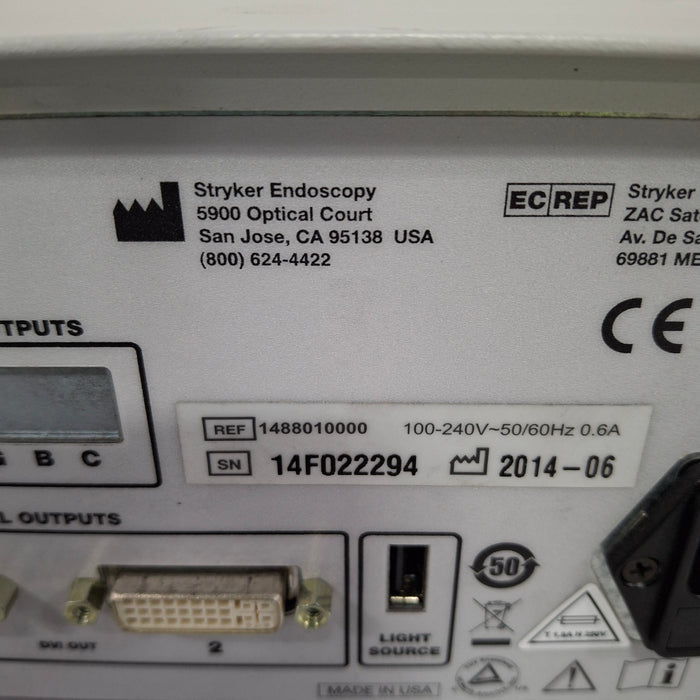 Stryker 1488HD Camera Control Unit