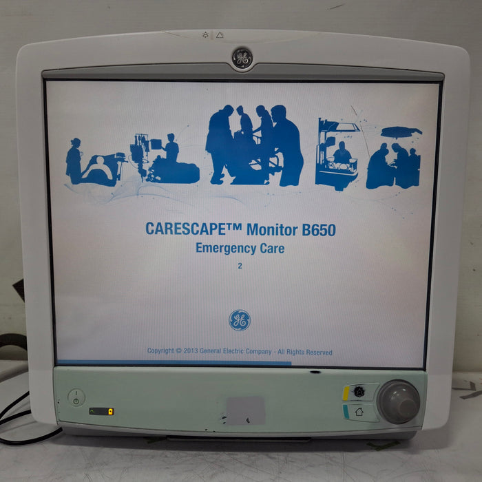 GE Healthcare Carescape B650 Patient Monitor