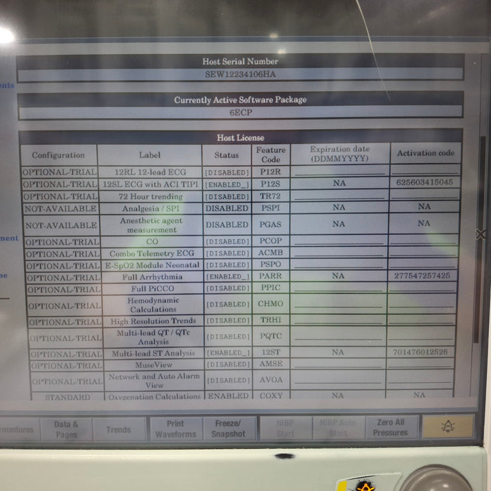 GE Healthcare Carescape B650 Patient Monitor