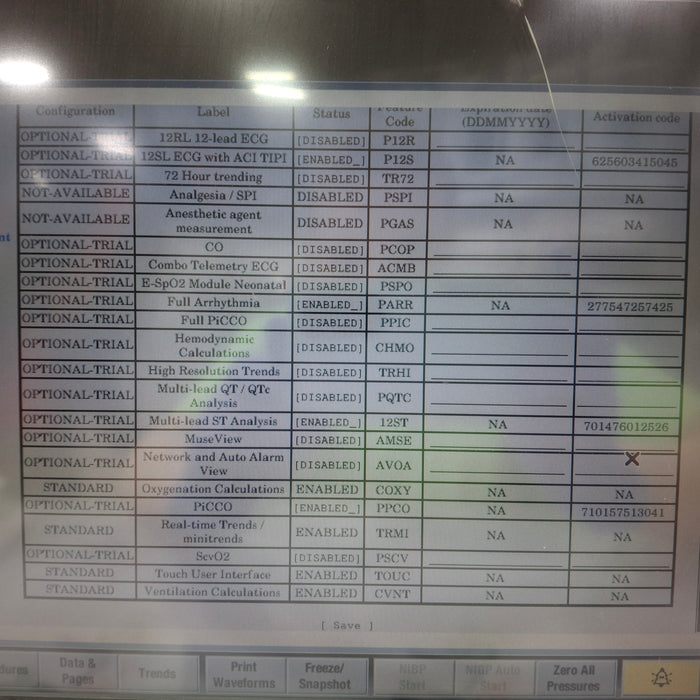 GE Healthcare Carescape B650 Patient Monitor