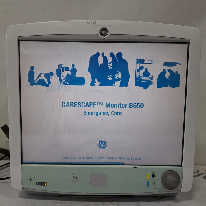 GE Healthcare Carescape B650 Patient Monitor