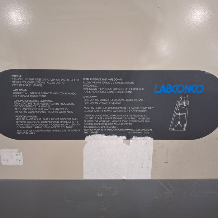 LabconCo Corp Purifier Delta Series Class II 4' Safety Enclosure