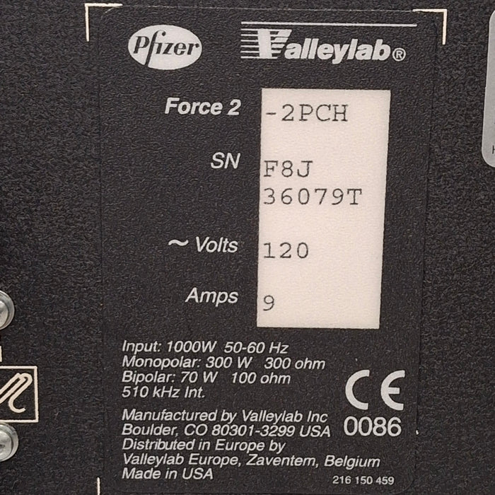 Valleylab Force 2 Electrosurgical Unit