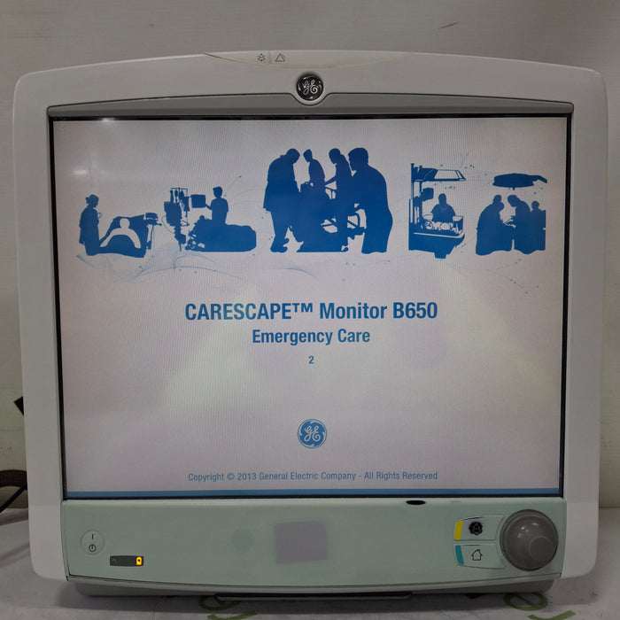 GE Healthcare GE Healthcare Carescape B650 Patient Monitor Patient Monitors reLink Medical