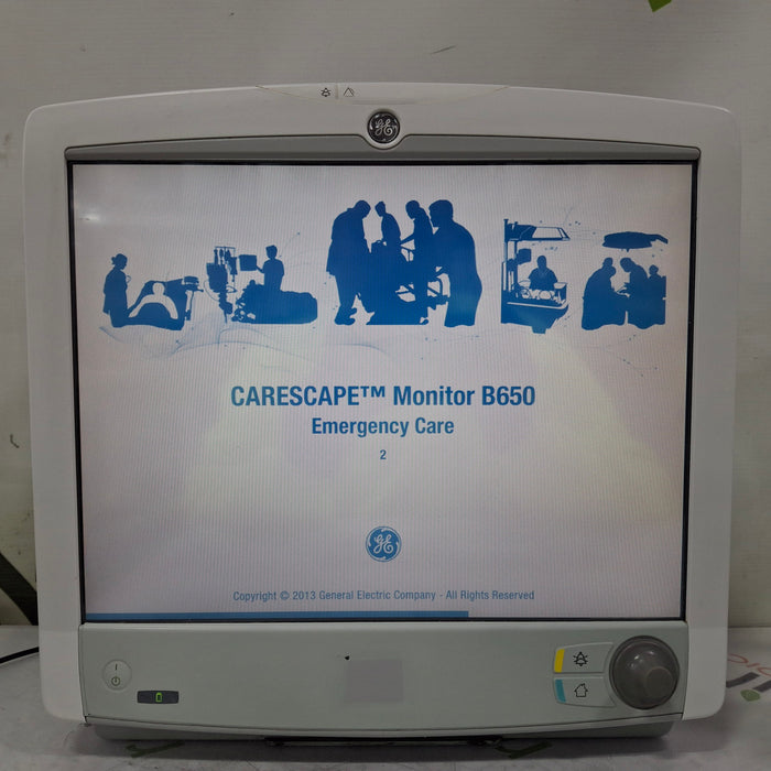 GE Healthcare Carescape B650 Patient Monitor