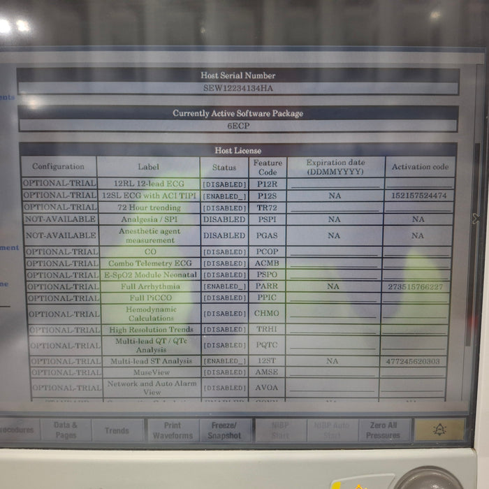 GE Healthcare Carescape B650 Patient Monitor