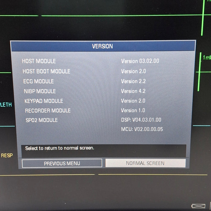 Datascope Trio Patient Monitor