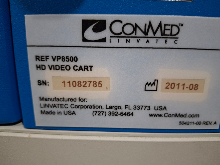 ConMed HD Video Cart