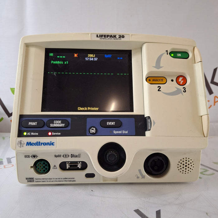 Physio-Control LifePak 20 Defib