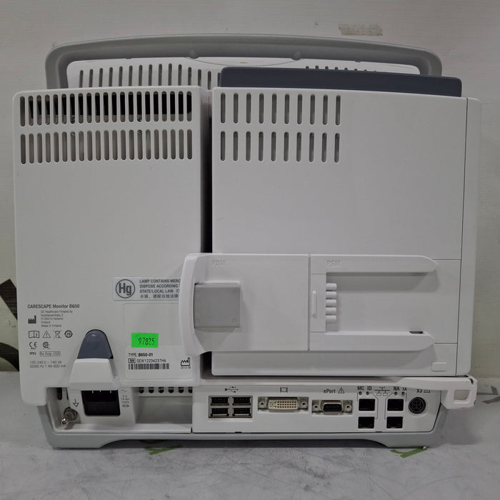 GE Healthcare GE Healthcare Carescape B650 Patient Monitor Patient Monitors reLink Medical