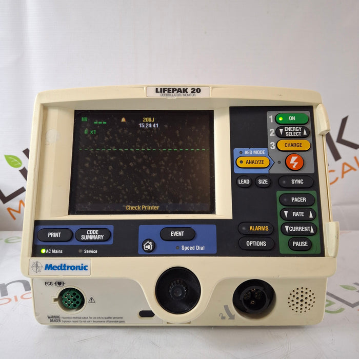 Physio-Control LifePak 20 Defib