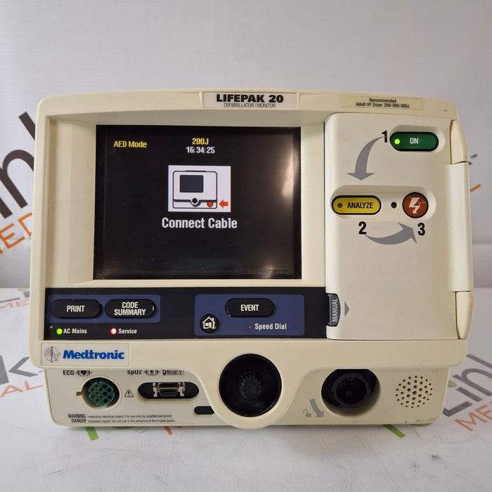 Physio-Control LifePak 20 Defib
