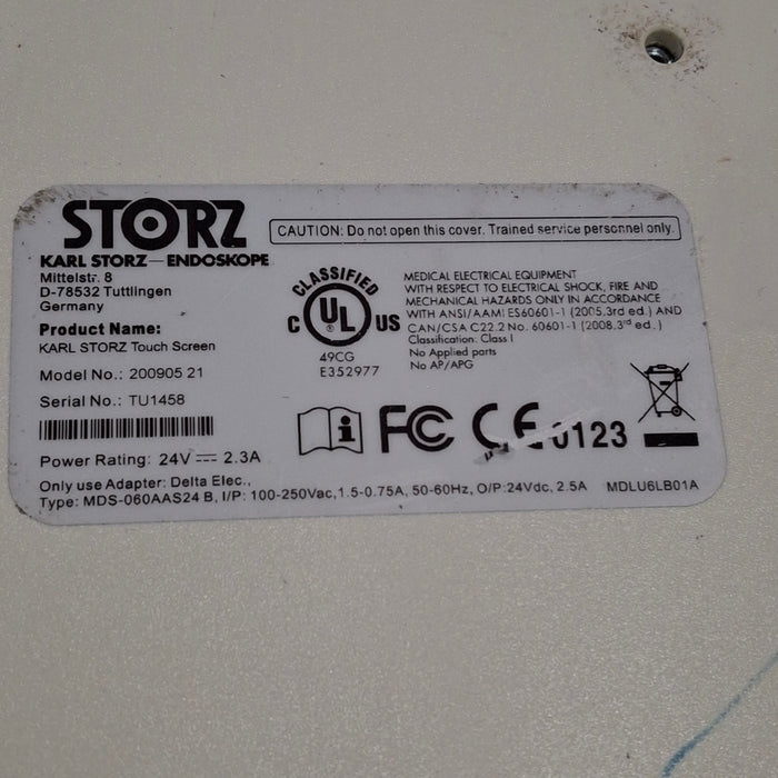 Karl Storz Karl Storz 200905 21 21" Touch Screen Display Rigid Endoscopy reLink Medical