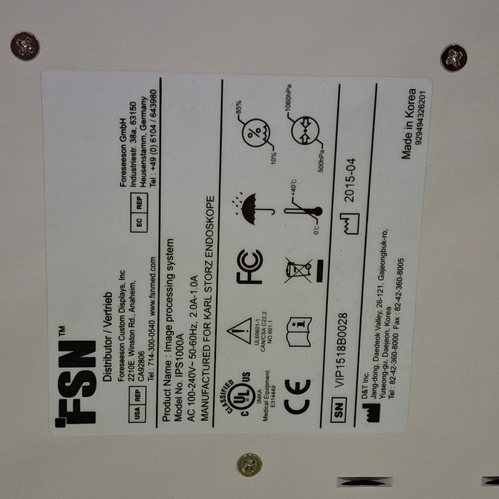 FSN Medical Technologies IPS1000A Medical Control Unit