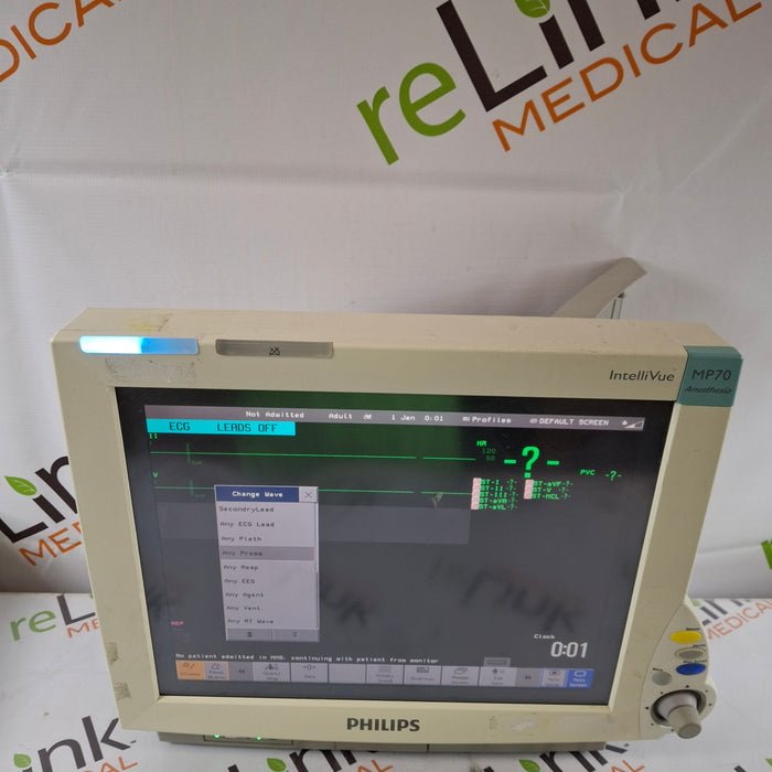 Philips Philips IntelliVue MP70 - Anesthesia Patient Monitor Patient Monitors reLink Medical