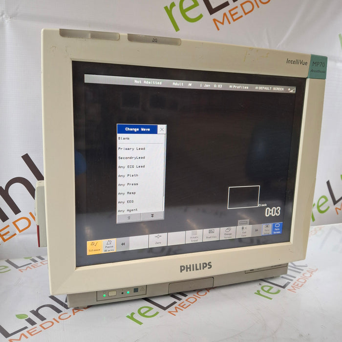 Philips Philips IntelliVue MP70 - Anesthesia Patient Monitor Patient Monitors reLink Medical