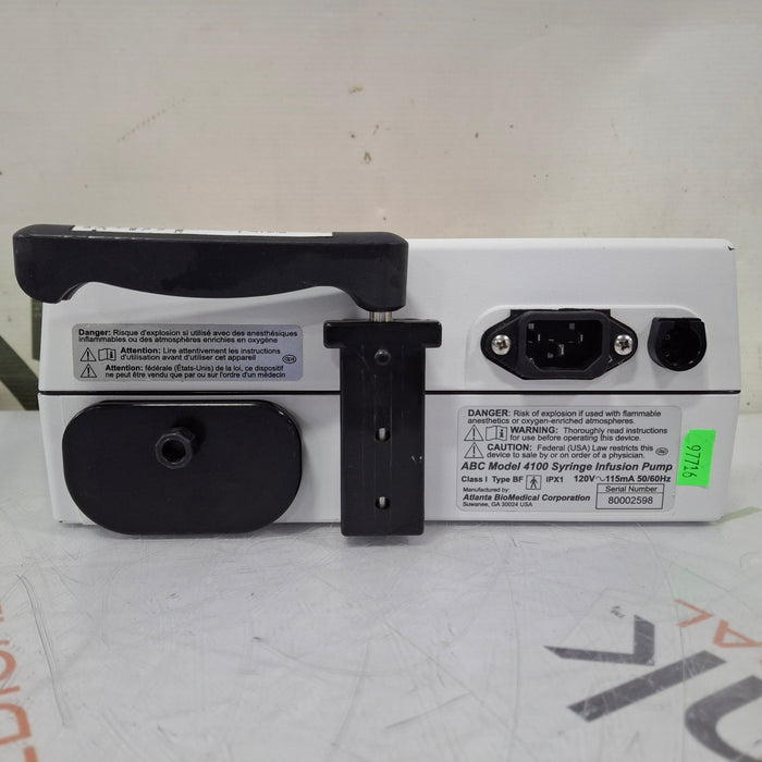 Atlanta Biomedical Corporation 4100 Syringe Pump