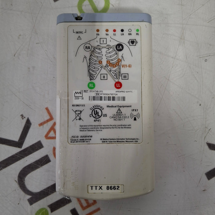GE Healthcare GE Healthcare ApexPro CH Telemetry Transmitter Patient Monitors reLink Medical