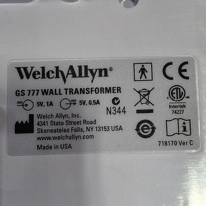 Welch Allyn 777 Otoscope Ophthalmoscope Transformer