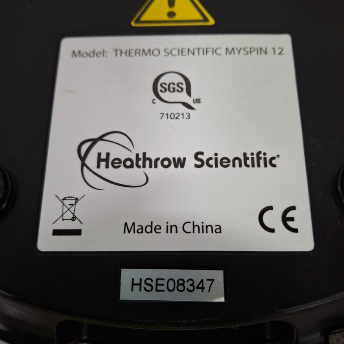 Thermo Scientific mySPIN 12 Gusto Centrifuge