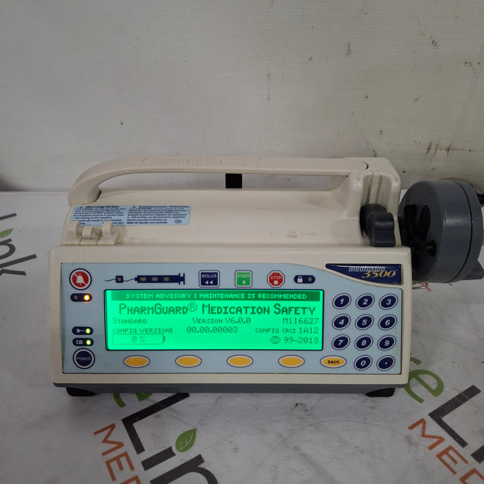 Smiths Medical Medfusion 3500 Syringe Infusion Pump