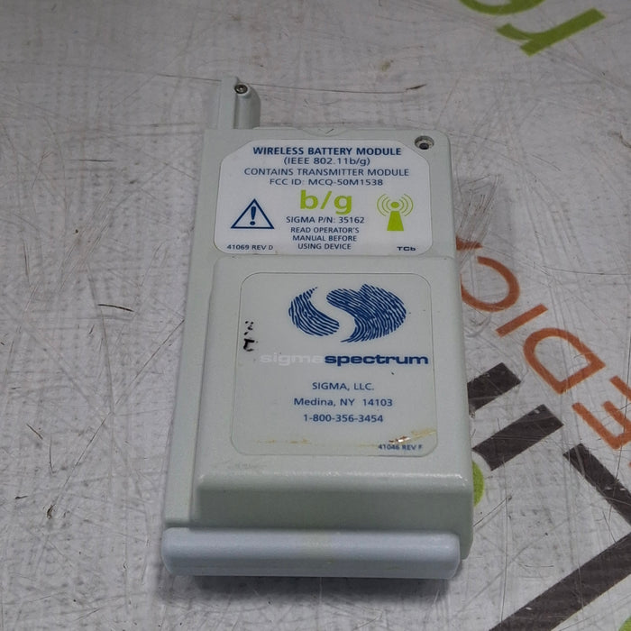 Baxter Sigma Spectrum 6.05.13 with B/G Battery Infusion Pump