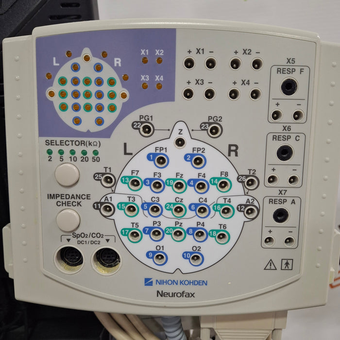 Nihon Kohden Nihon Kohden Neurofax EEG System EEG EMG Sleep Systems reLink Medical
