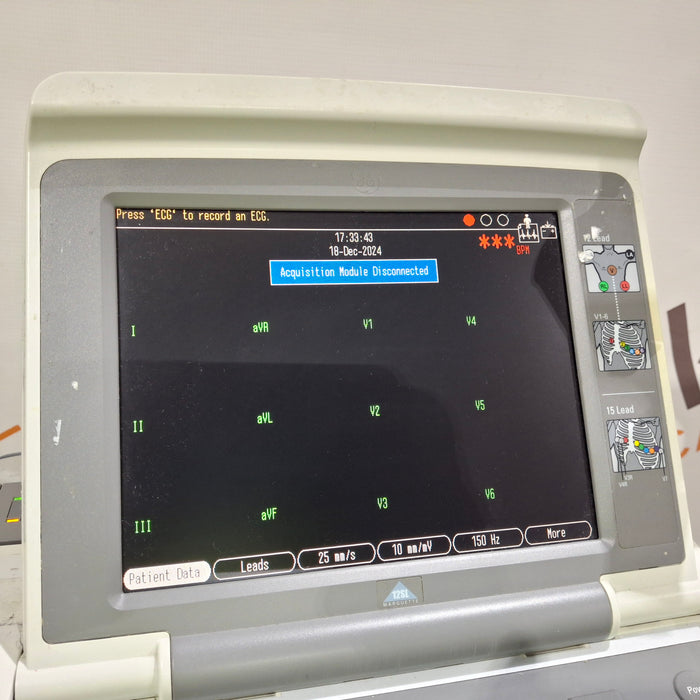 GE Healthcare MAC 5500 HD ECG without CAM Module