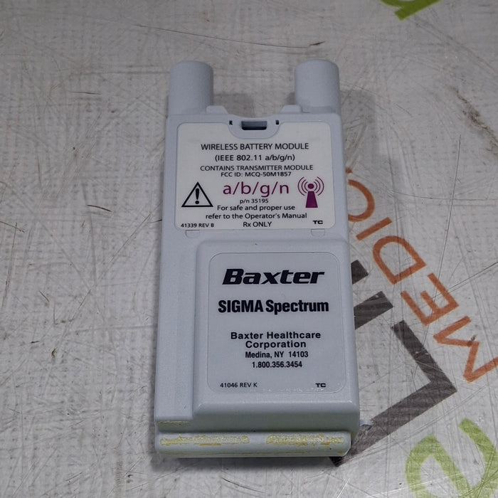 Baxter Baxter Sigma Spectrum 6.05.14 with A/B/G/N Battery Infusion Pump Infusion Pump reLink Medical