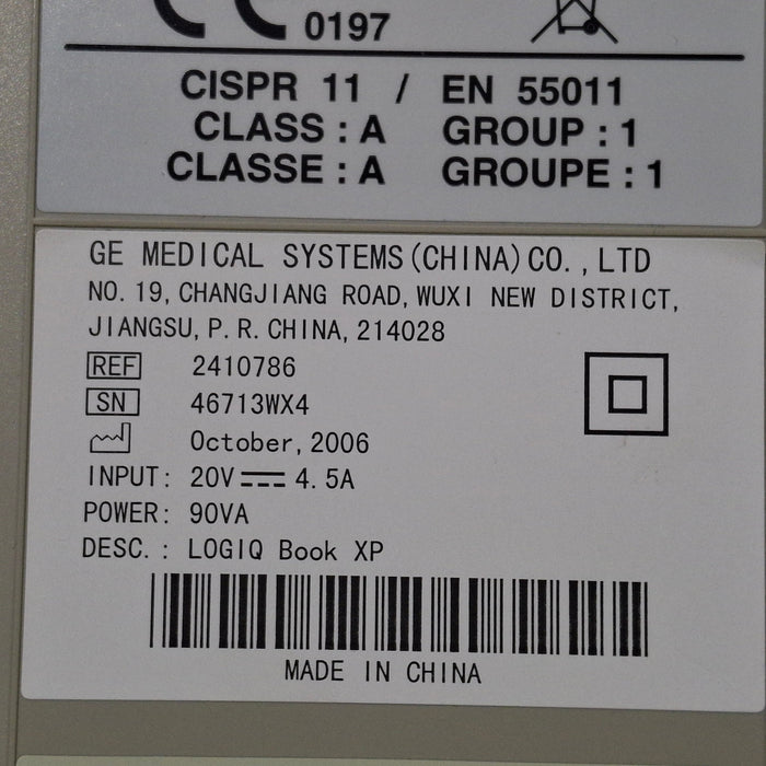 GE Healthcare GE Healthcare Logiq Book XP Portable Ultrasound Ultrasound reLink Medical