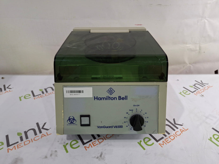 Hamilton Bell Co., Inc VanGuard V6500 Centrifuge