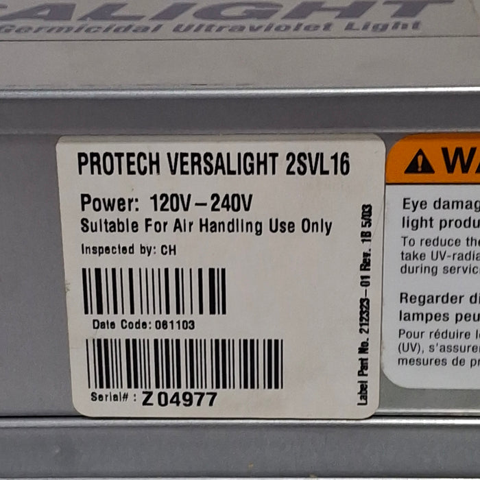 Dust Free Bio-Fighter Versalight Germicidal Ultraviolet Light