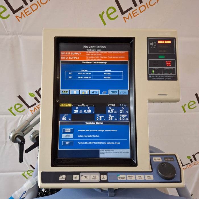 Puritan Bennett Puritan Bennett 840 Ventilator Respiratory reLink Medical