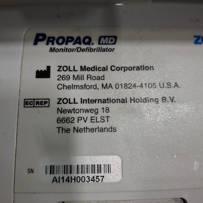 Zoll Propaq MD Vital Signs and Defibrillator