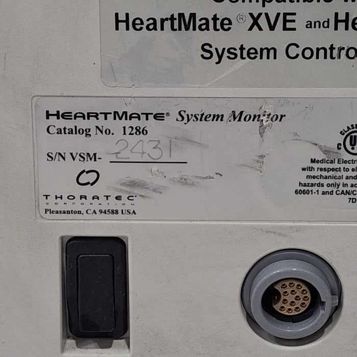 Thermo Cardiosystems Inc Heartmate System 1286 Monitor