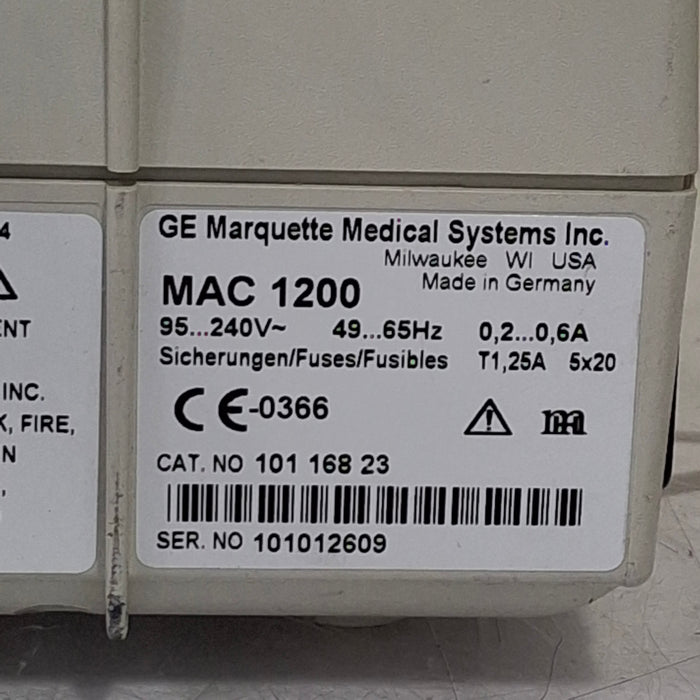 GE Healthcare MAC 1200 ECG