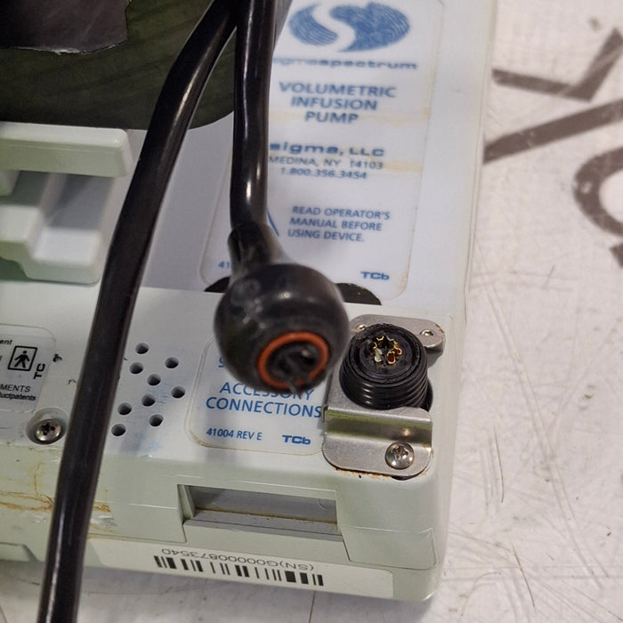 Baxter Baxter Sigma Spectrum w/Non Wireless or No Battery Infusion Pump Infusion Pump reLink Medical