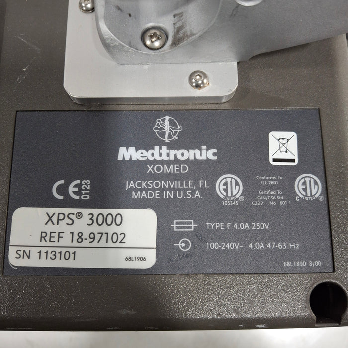 Medtronic Medtronic XOMED XPS 3000 Shaver Console Surgical Equipment reLink Medical