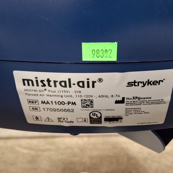 Stryker Mistral-Air Forced Air Warming System