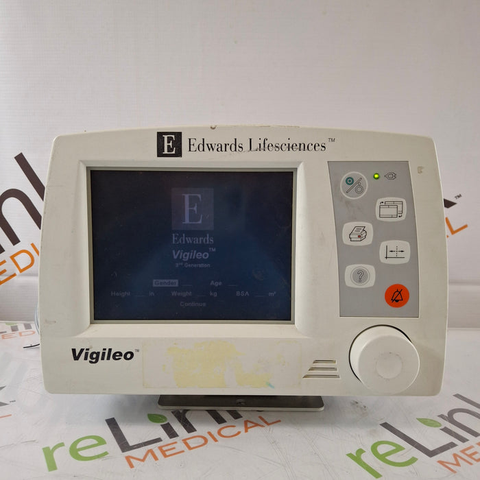 Edwards Lifesciences Vigileo Patient Monitor