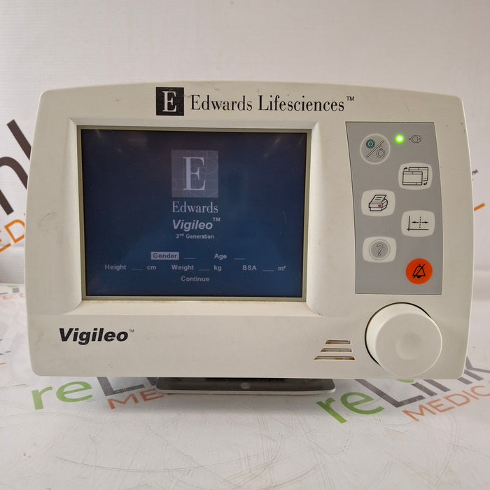 Edwards Lifesciences Vigileo Patient Monitor